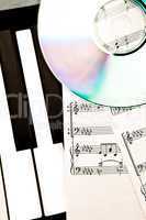 Cd and music score