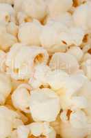 Many blurred pop corn