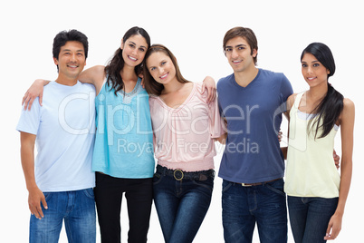 Friends Arm In Arm Royalty Free Images Photos And Pictures