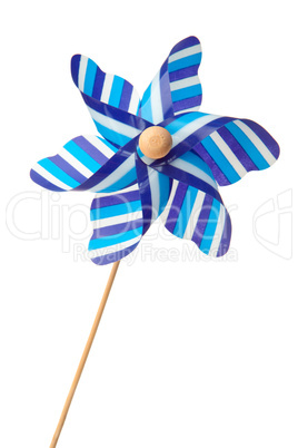 Blue pinwheel