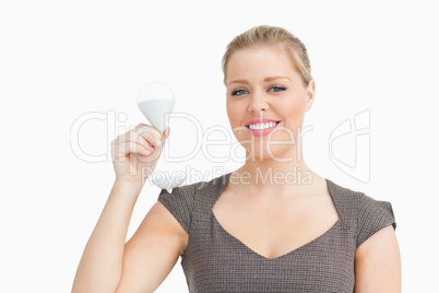 Woman having a hourglass
