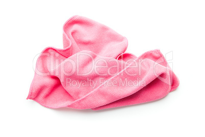 Pink napkin