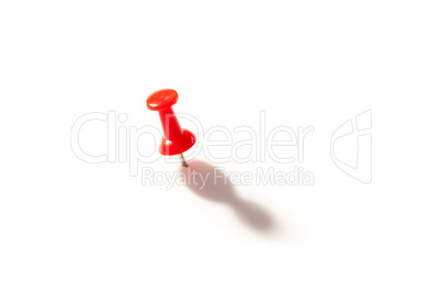 Red pushpin