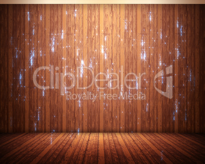 Background of flooring with sparks