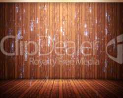 Background of flooring with sparks