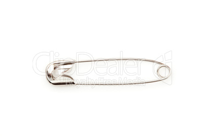 Close up of a safety pin