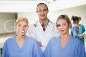 Two nurses and a doctor