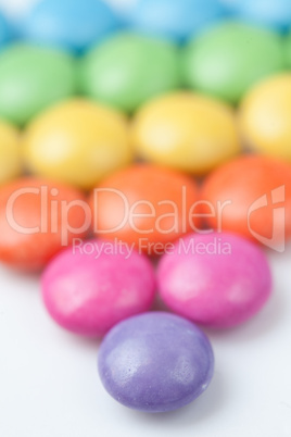 Abundance of candies multi coloured