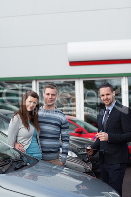 Clients buying a new car