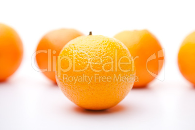Five oranges