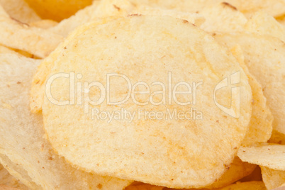 Close-up of crisps