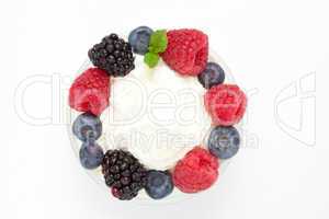 Circle of berries