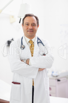 Doctor with his arms folded