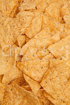 Chips placed together