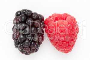 Blackberry and Raspberry