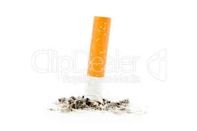 Cigarette extinguished
