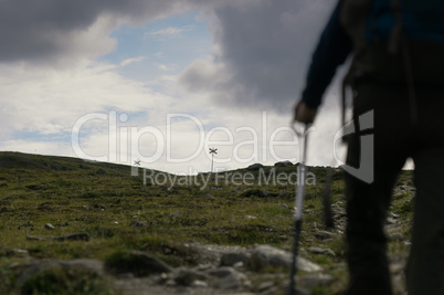 Wandern im Fjäll