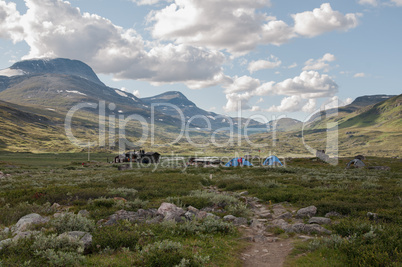 Berghütte Schweden