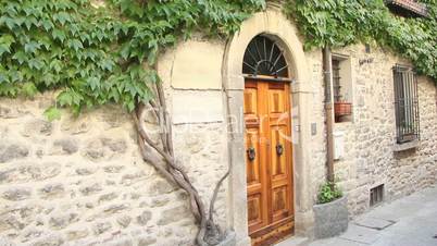 Old Italian front door