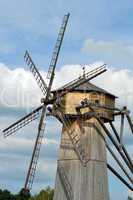 Wooden windmill from the New Jerusalem