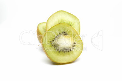 Kiwi on a white background