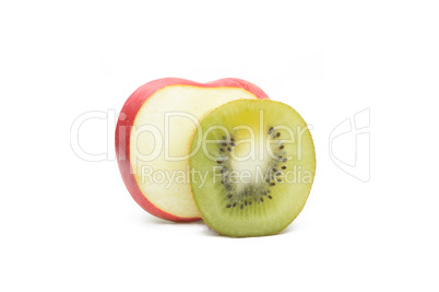 kiwi and apple