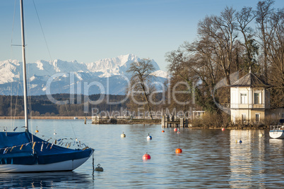 Tutzing at the lake