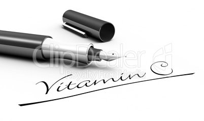 Vitamin C - Stift Konzept