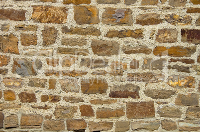 Hintergrund - Die alte Steinmauer