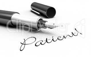 Patient! - Stift Konzept