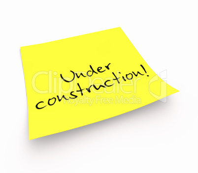 Notizzettel - Under construction!
