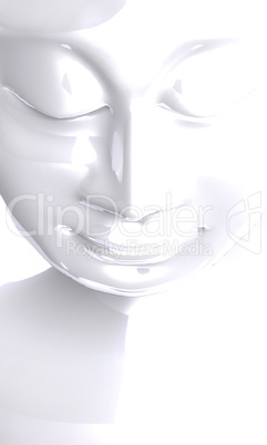 White Buddha Contrast
