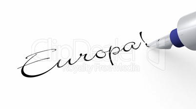 Stift Konzept - Europa!