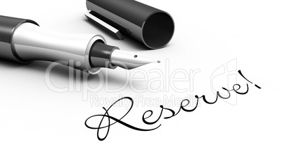 Reserve! - Stift Konzept