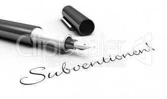 Subventionen! - Stift Konzept