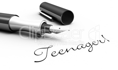 Teenager! - Stift Konzept