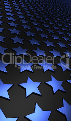 Sternen Matrix Hintergrund - blau schwarz 3