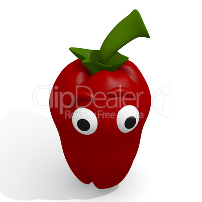 Rote Paprika