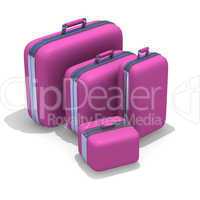 Luxury suitcases