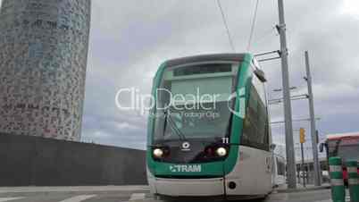 Tram in Barcelona 4