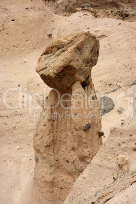 Wanderung durch Tent Rocks National Monument