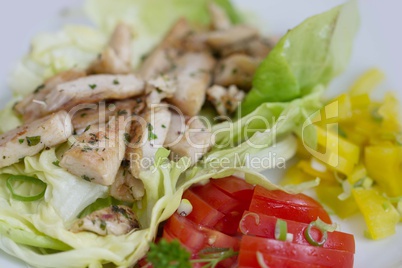 Hähnchensalat Hähnchensalat