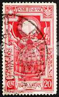 Postage stamp Italy 1933 Cross in Halo, St. Peter's Dome