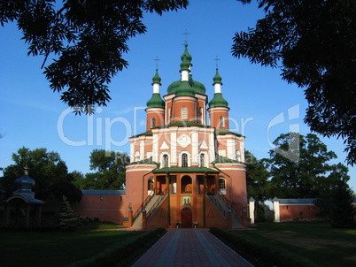 Beautiful red church