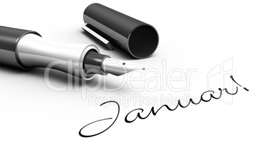 Januar! - Stift Konzept