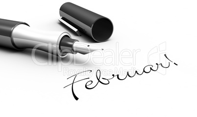 Februar! - Stift Konzept