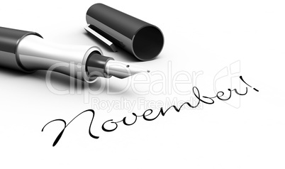 November! - Stift Konzept