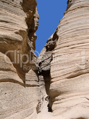 Wanderung durch Tent Rocks National Monument