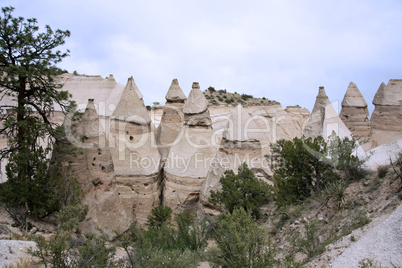 Wanderung durch Tent Rocks National Monument