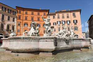 Fountain of Neptune, piazza Navona, Rome